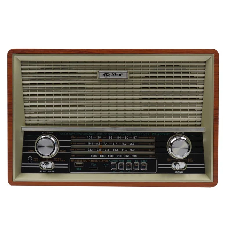 رادیو اسپیکر بلوتوثی رم و فلش خور PUXING PX-2002BT + ریموت کنترل