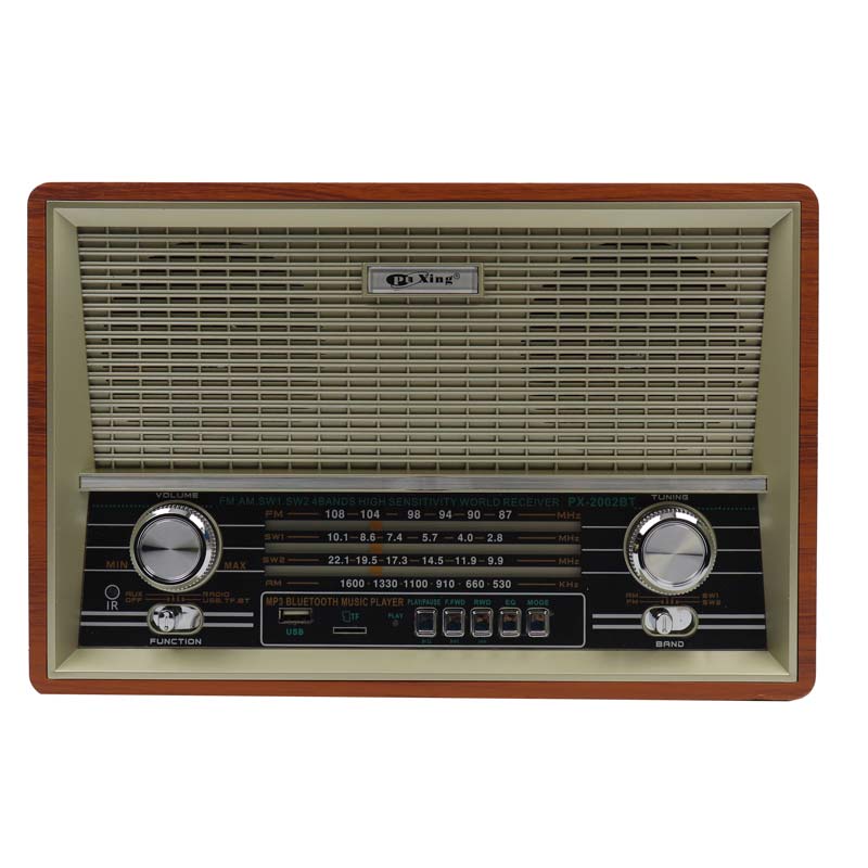 رادیو اسپیکر بلوتوثی رم و فلش خور PUXING PX-2002BT + ریموت کنترل