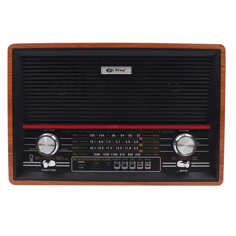 رادیو اسپیکر بلوتوثی رم و فلش خور PUXING PX-2002BT + ریموت کنترل