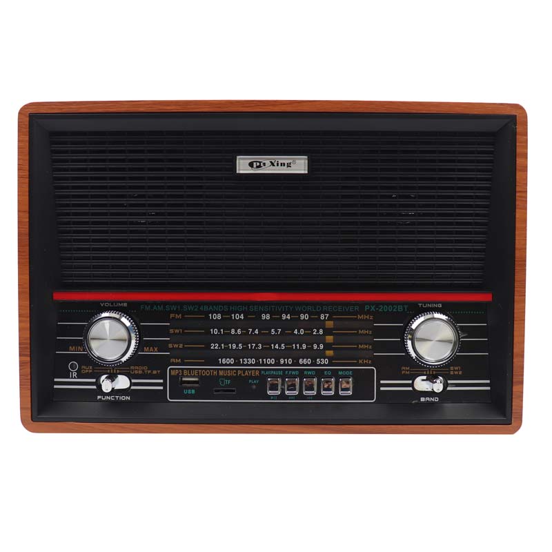 رادیو اسپیکر بلوتوثی رم و فلش خور PUXING PX-2002BT + ریموت کنترل