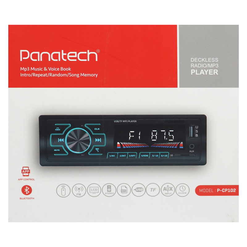 پخش کننده خودرو پاناتک Panatech P-CP102