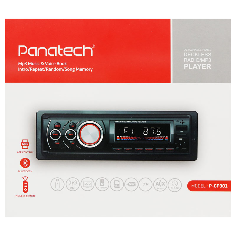 پخش کننده خودرو پاناتک Panatech P-CP301