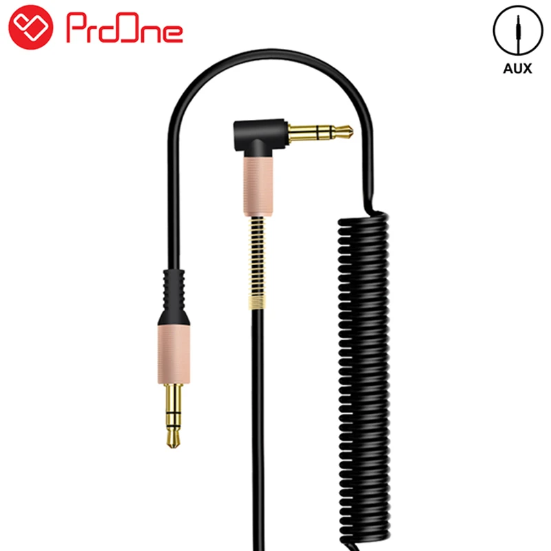 کابل فنری AUX پرووان PCA37 CA20 یکسر L طول 1.8 متر