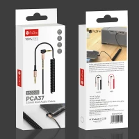 کابل فنری AUX پرووان PCA37 CA20 یکسر L طول 1.8 متر