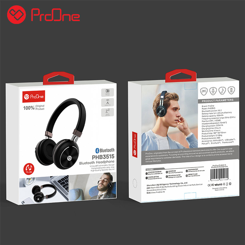 هدفون بلوتوثی رم خور ProOne PHB3515