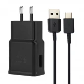 شارژر دیواری فست شارژ Samsung 2A QC3 پکدار + کابل Type-C