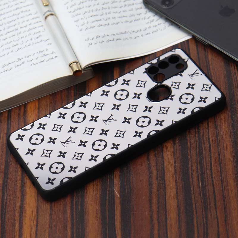 قاب اکرولیک LV محافظ لنز دار سامسونگ Samsung A21s