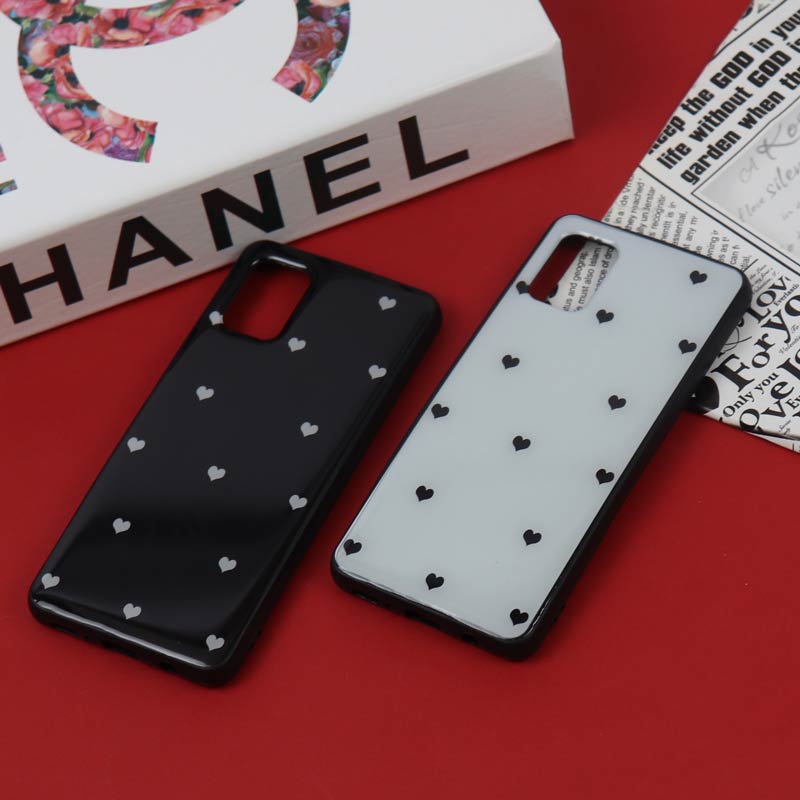 قاب PC TPU طرح قلبی سامسونگ A31