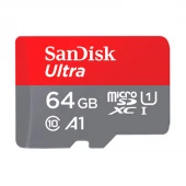 رم میکرو ۶۴ گیگ سن دیسک SanDisk Ultra U1 A1 C10 120MB/s