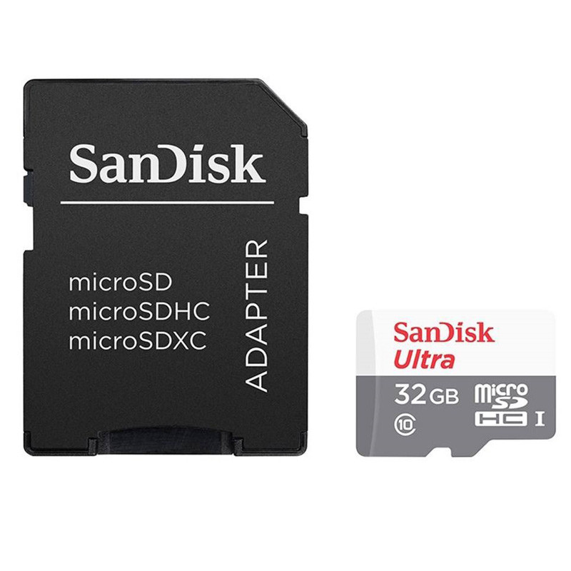رم میکرو 32 گیگ سن دیسک Sandisk Ultra C10 U1 100MB/s + خشاب