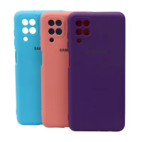قاب سیلیکونی محافظ لنز دار Samsung A12