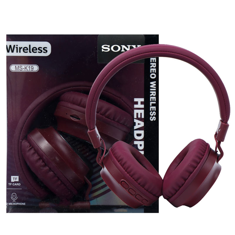 هدفون بلوتوث رم خور Sony Bass Plus MS-K19
