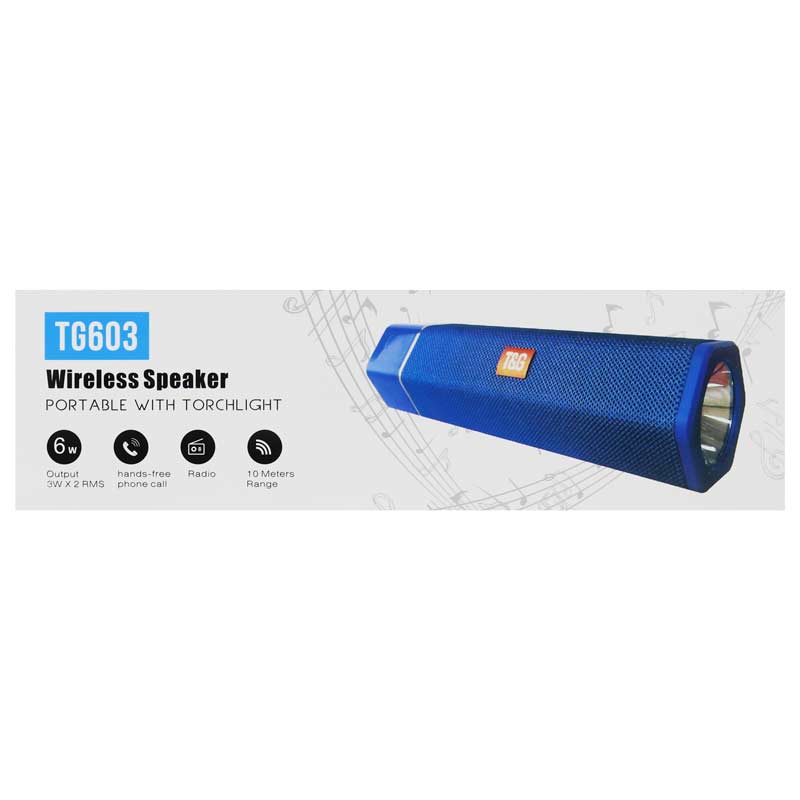 اسپیکر بلوتوثی رم و فلش خور T&G TG603