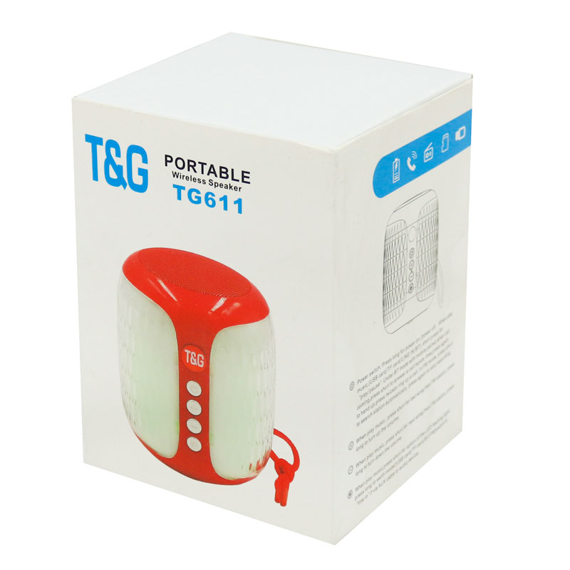 اسپیکر بلوتوثی رم و فلش خور T&G TG611