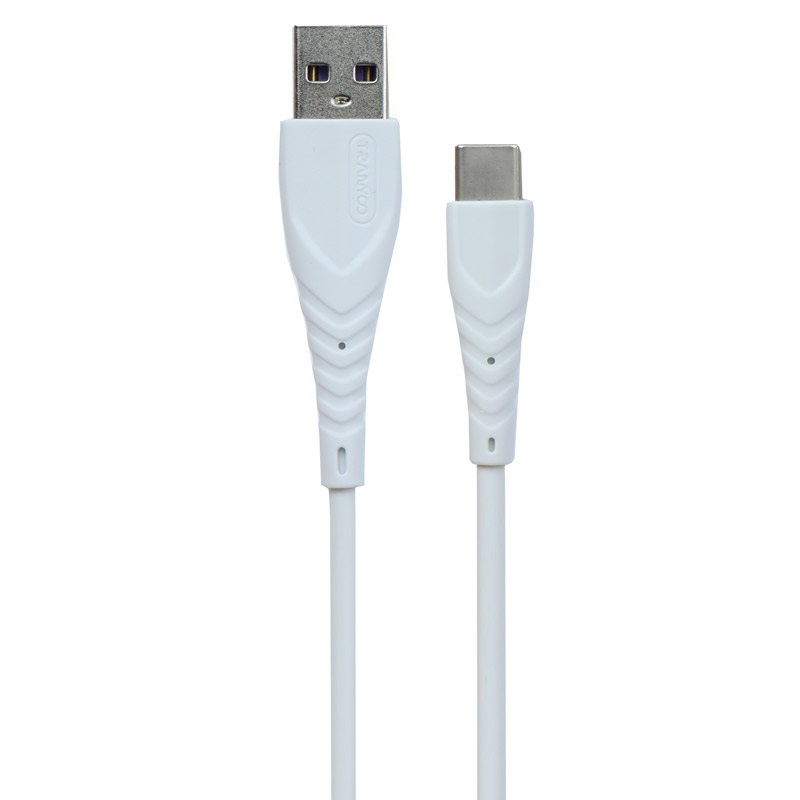 کابل فست شارژ Tranyoo S10 3A Type-C 1m + کابل هدیه