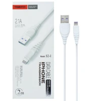 کابل آیفونی Tranyoo S2-I 2.1A 2m
