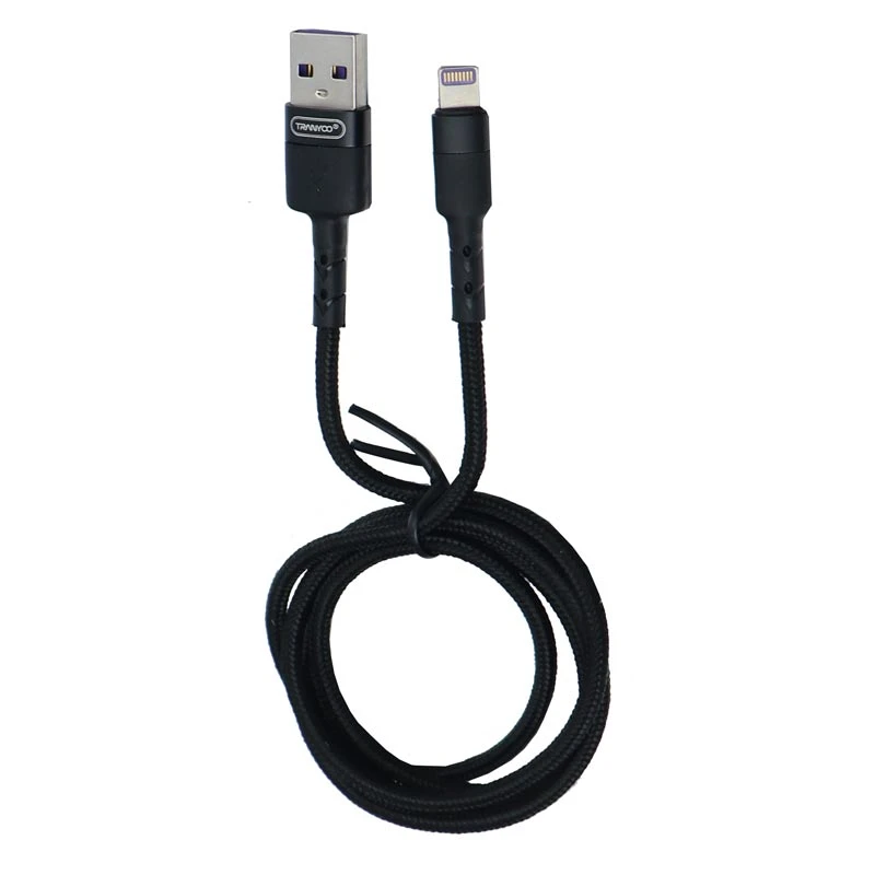 کابل آیفونی فست شارژ Tranyoo S5 5A 1m