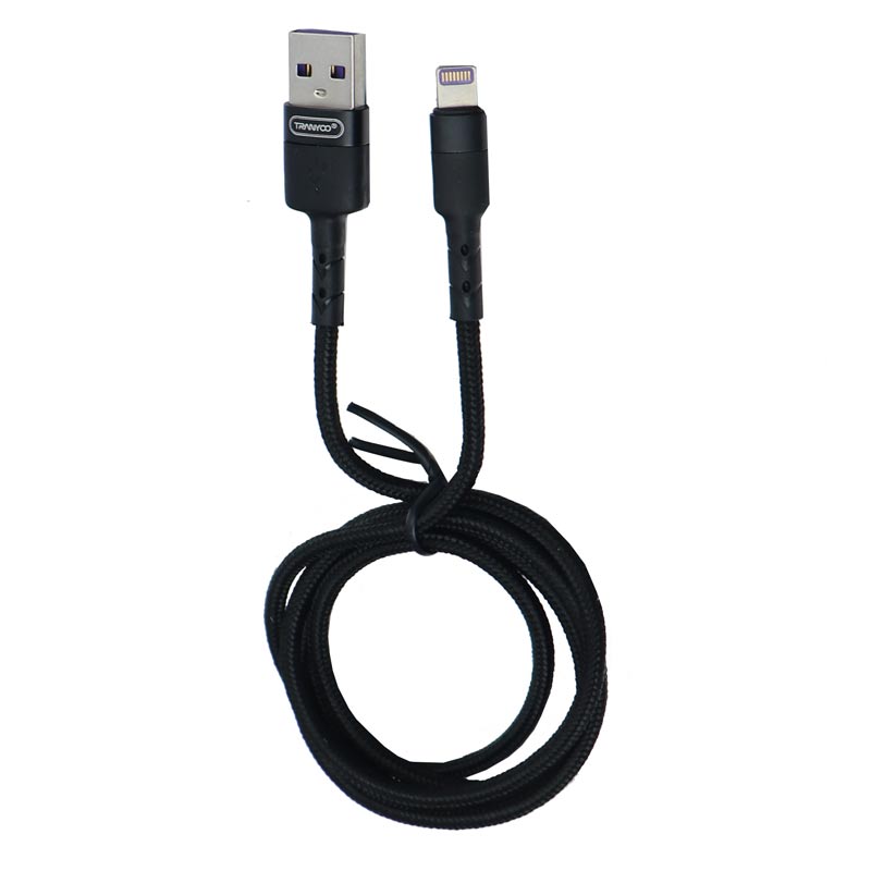 کابل آیفونی فست شارژ Tranyoo S5 5A 1m