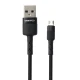 کابل میکرو یو اس بی فست شارژ Tranyoo S5-V 5A 1m