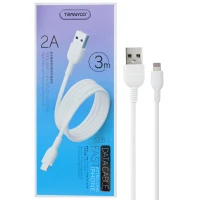 کابل آیفونی فست شارژ Tranyoo S7-I 2A 3m