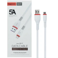 کابل میکرو یو اس بی فست شارژ Tranyoo S8-V 5A 1m