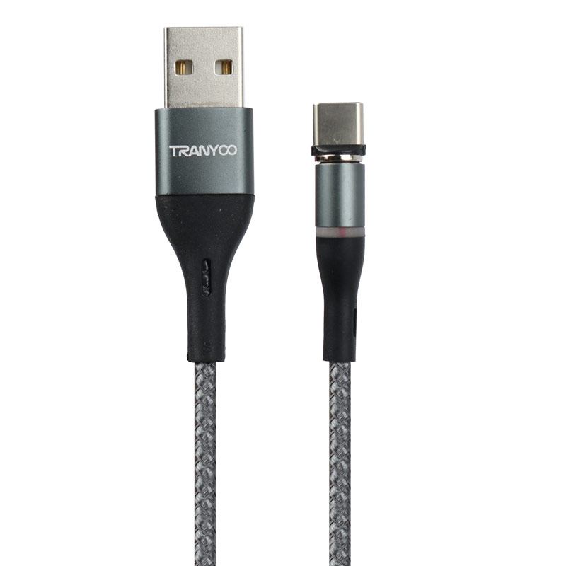 کابل فست شارژ مگنتی Tranyoo S9-C 5A Type-C 1m