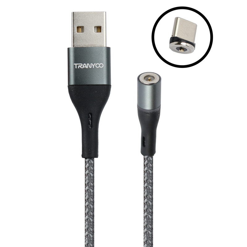کابل فست شارژ مگنتی Tranyoo S9-C 5A Type-C 1m