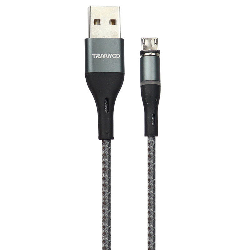 کابل میکرو یو اس بی فست شارژ مگنتی Tranyoo S9-V 5A 1m