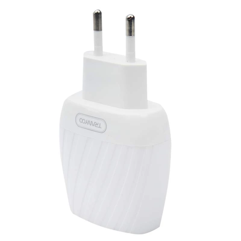 شارژر دیواری فست شارژ Tranyoo V15 2.4A 12W + کابل میکرو یو اس بی