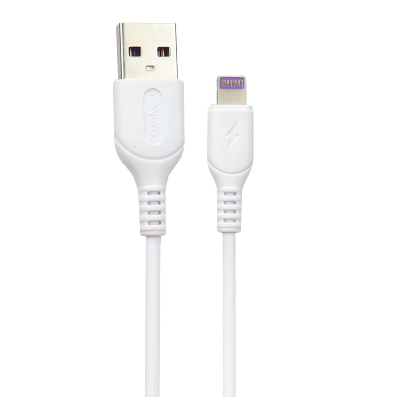 کابل آیفونی فست شارژ Tranyoo X1-I 2.1A 1m