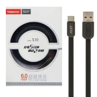 کابل فست شارژ Tranyoo X10 6A Type-C 1m