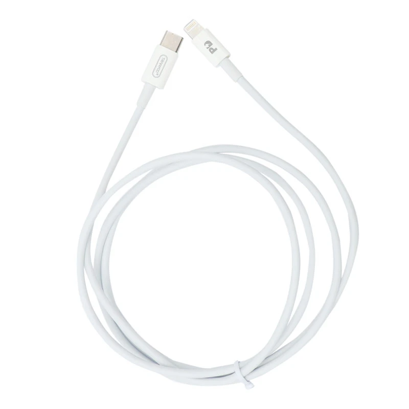 کابل تبدیل فست شارژ Tranyoo X11 QC3 PD 3A Type-C to Lightning 1.2m
