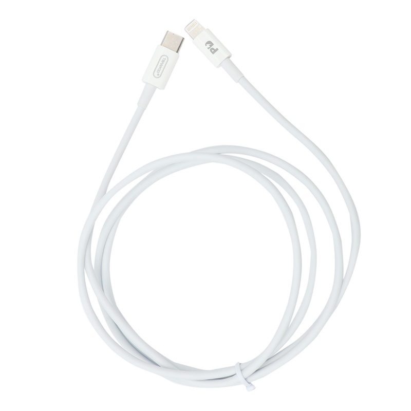 کابل تبدیل فست شارژ Tranyoo X11 QC3 PD 3A Type-C to Lightning 1.2m