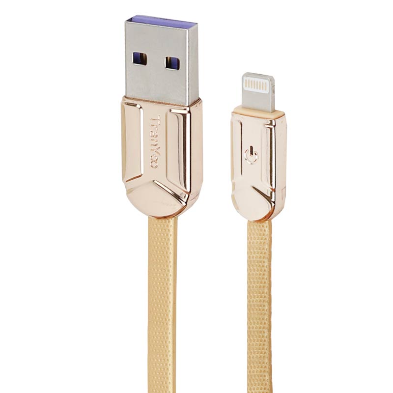 کابل آیفونی فست شارژ Tranyoo X12-I 5A 1.2m