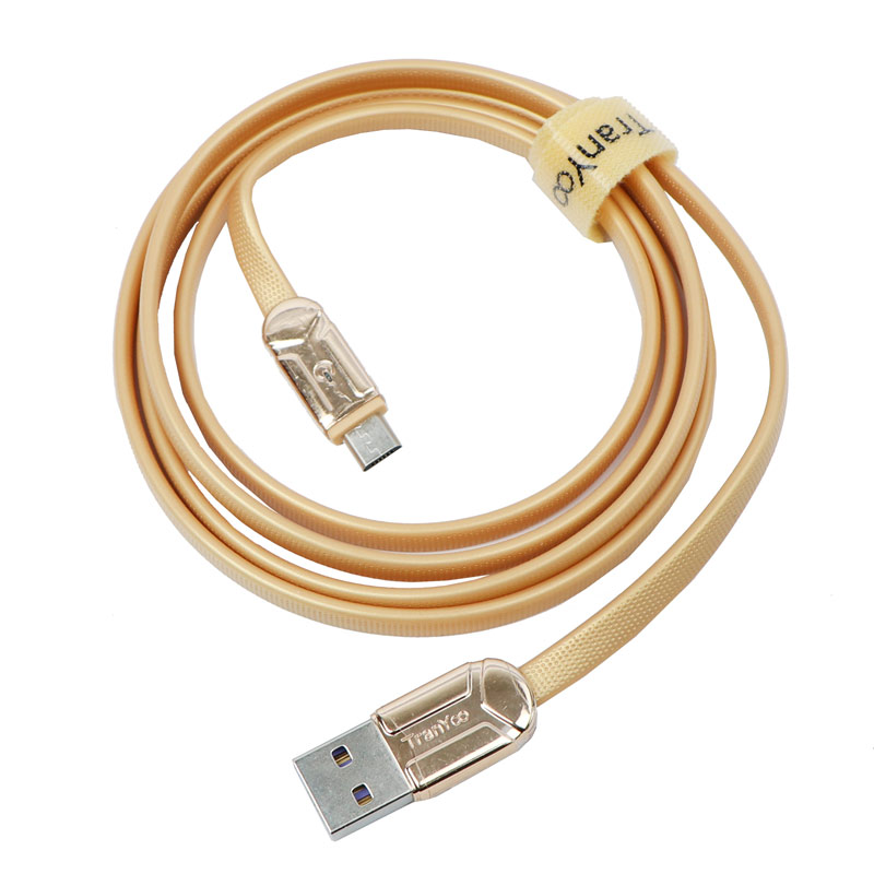 کابل میکرو یو اس بی فست شارژ Tranyoo X12-V 5A 1.2m