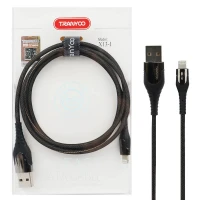 کابل آیفونی فست شارژ Tranyoo X13-I 5A 1m