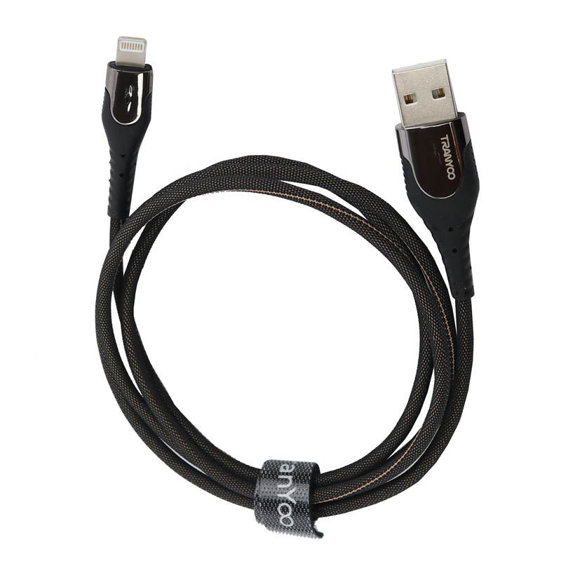 کابل آیفونی فست شارژ Tranyoo X13-I 5A 1m
