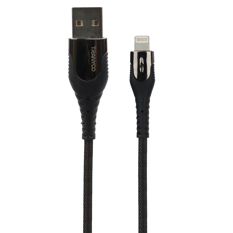 کابل آیفونی فست شارژ Tranyoo X13-I 5A 1m