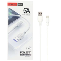 کابل فست شارژ Tranyoo X3-C 5A Type-C 1m