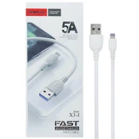 کابل آیفونی فست شارژ Tranyoo X3-I 5A 1m