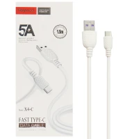 کابل فست شارژ Tranyoo X4-C 5A Type-C 1m