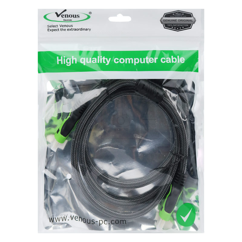 کابل Venous HDMI 1.5m پوست ماری
