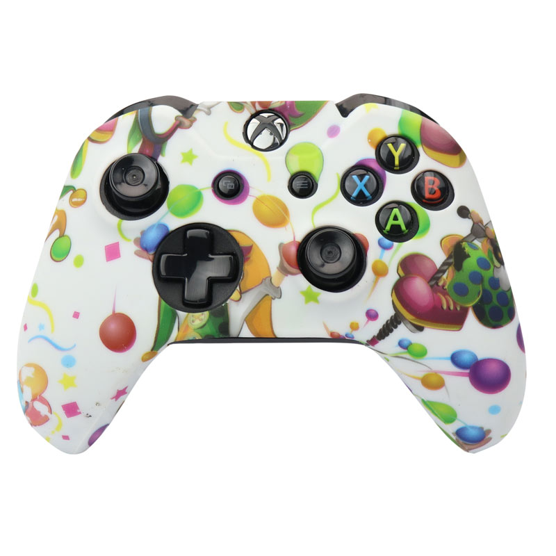 روکش دسته بازی Xbox طرح دلقک و بادکنک زمینه سفید