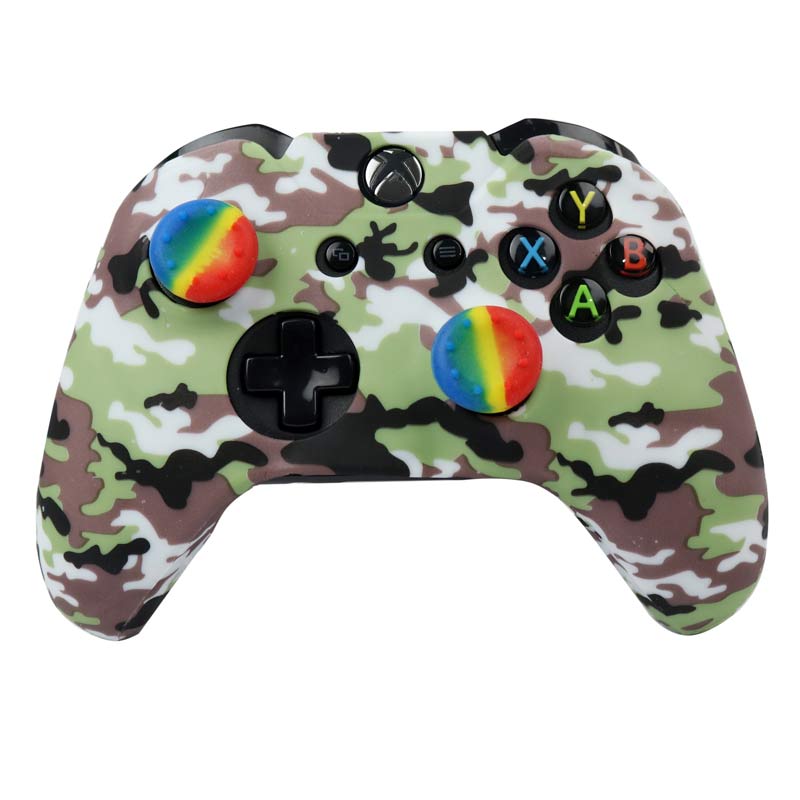روکش دسته بازی Xbox One طرح ارتشی کد 2 + روکش آنالوگ هدیه