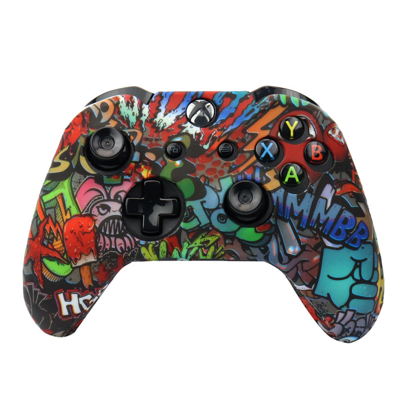 روکش دسته بازی Xbox طرح فانتزی رنگی