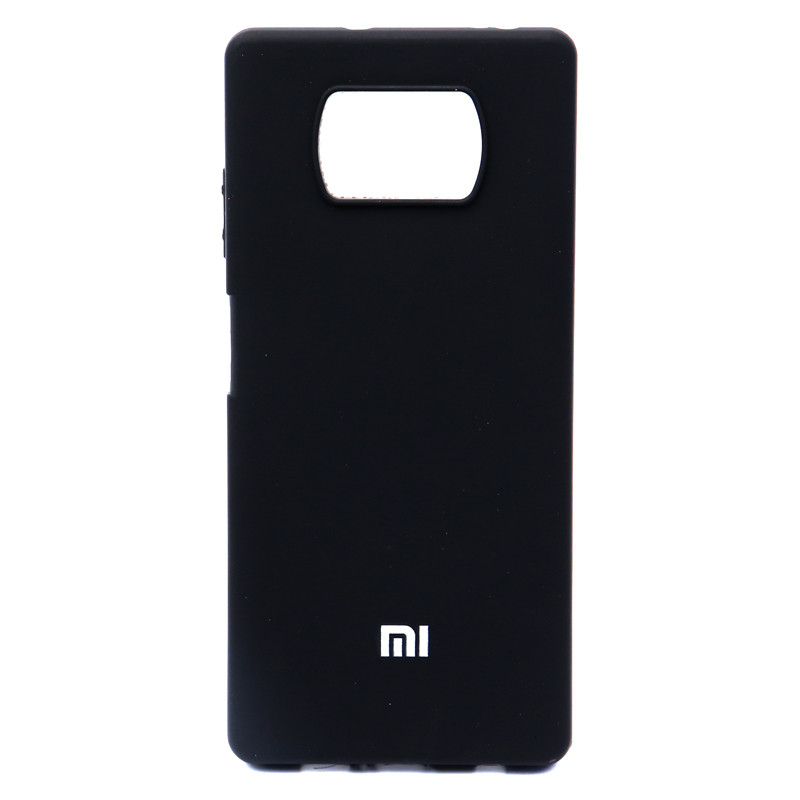 قاب طرح سیلیکونی Xiaomi Poco x3/x3 NFC/x3 pro مشکی