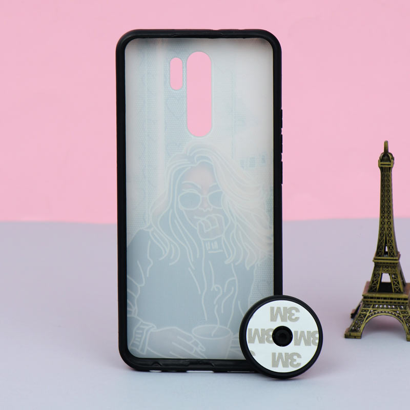 قاب + پاپ سوکت Xiaomi Redmi 9 کد3 سری B