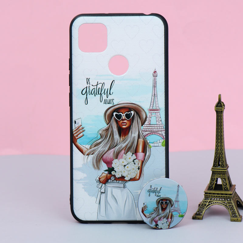 قاب + پاپ سوکت Xiaomi Redmi 9C کد4 سری B