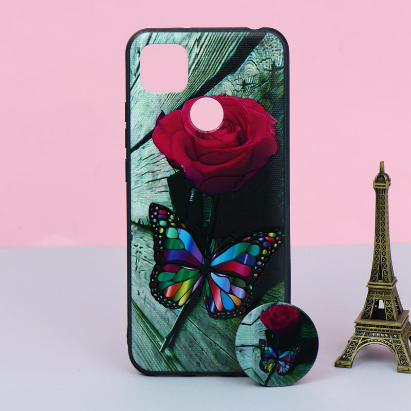 قاب + پاپ سوکت Xiaomi Redmi 9C کد7 سری B