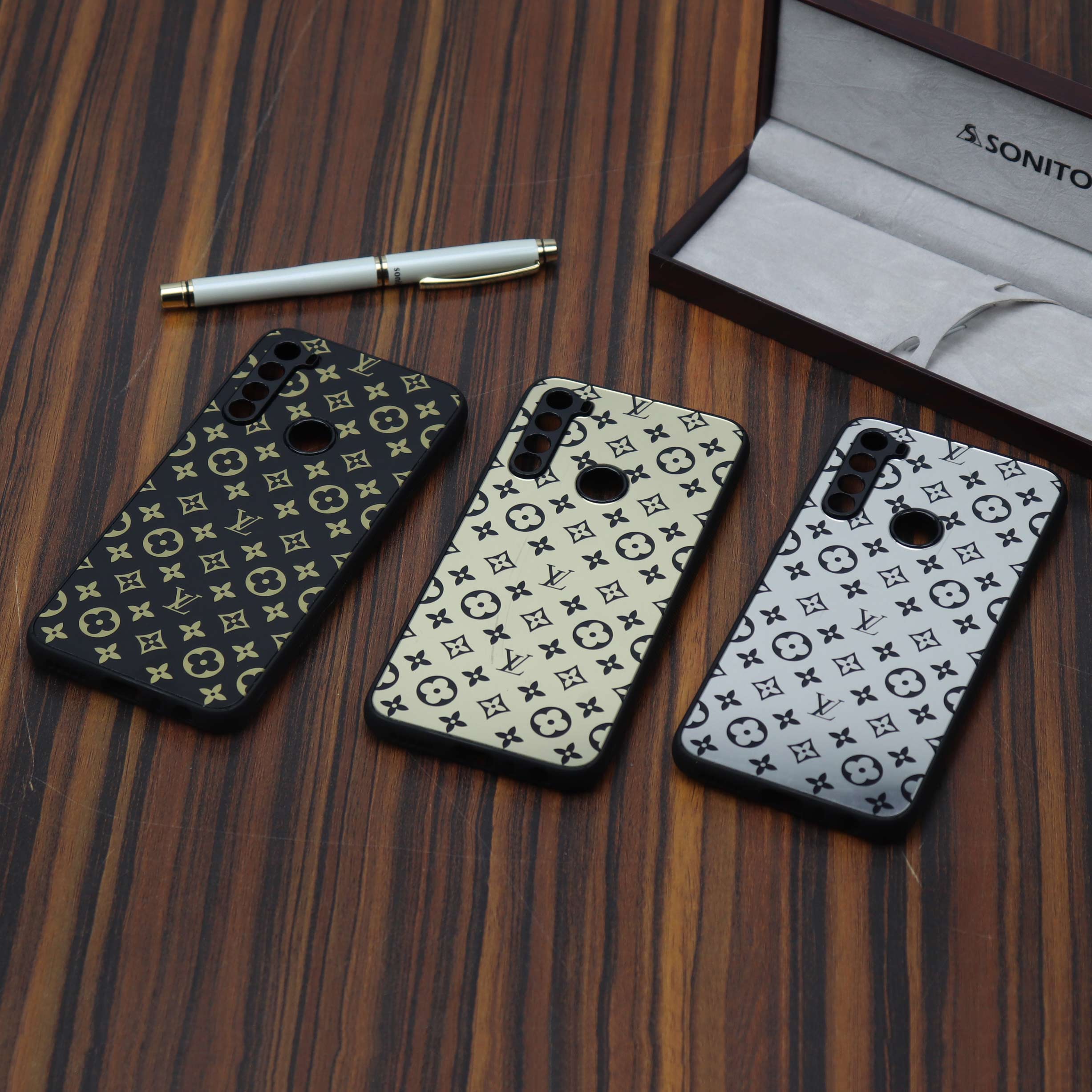 قاب اکرولیک LV شیائومی Redmi Note 8 محافظ لنزدار